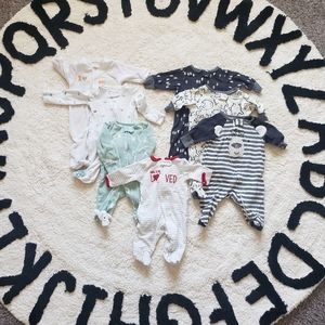 Sleep and play footed onesies!